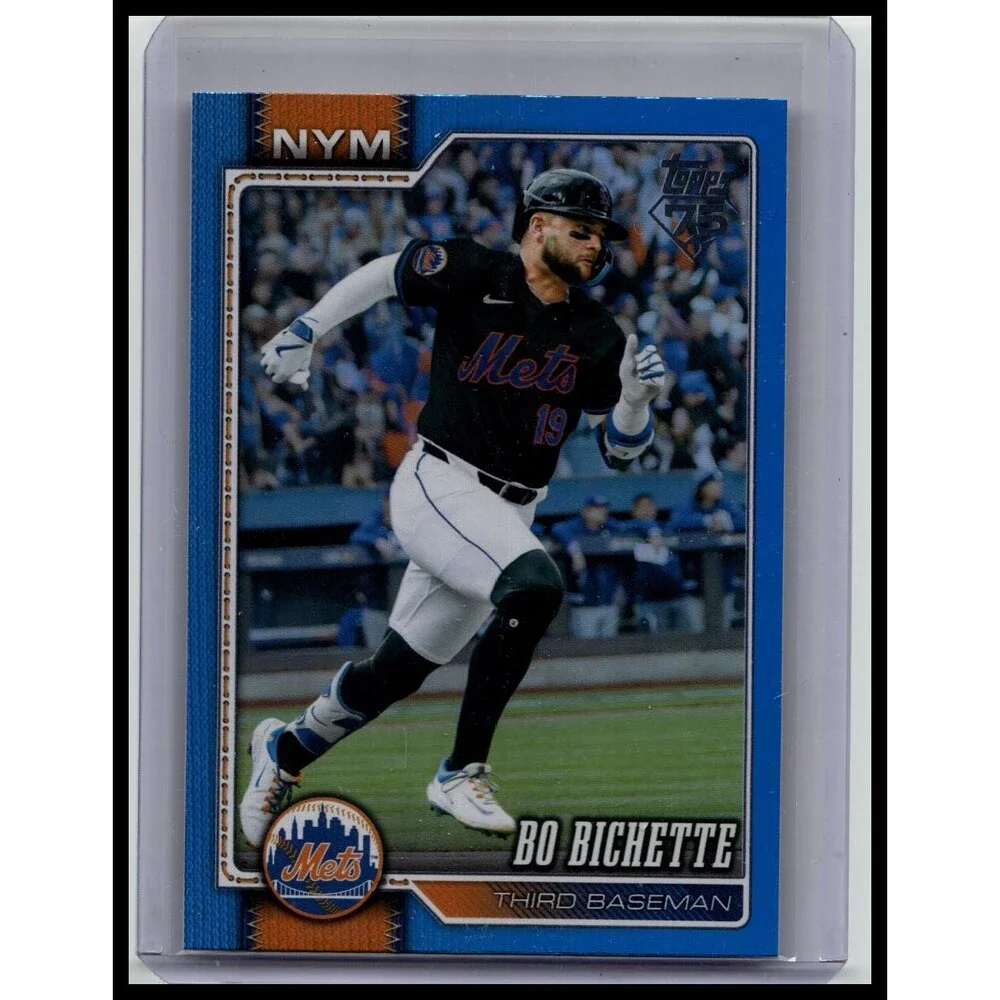 2026 Topps Bo Bichette #473 New York Mets Sandglitter